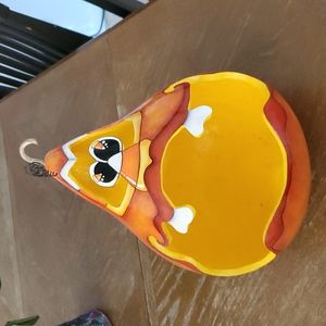 Real Gourd Candy Holder